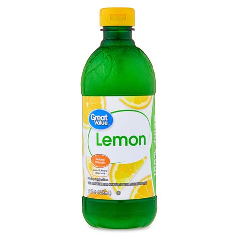 lemon juice walmart